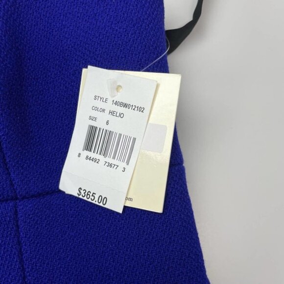 NWT MILLY of New York Clarise Combo Wool Sheath Dress 6 Bustier - Picture 3 of 9